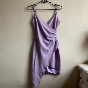 Sunset and Spring bodycon wrap dress